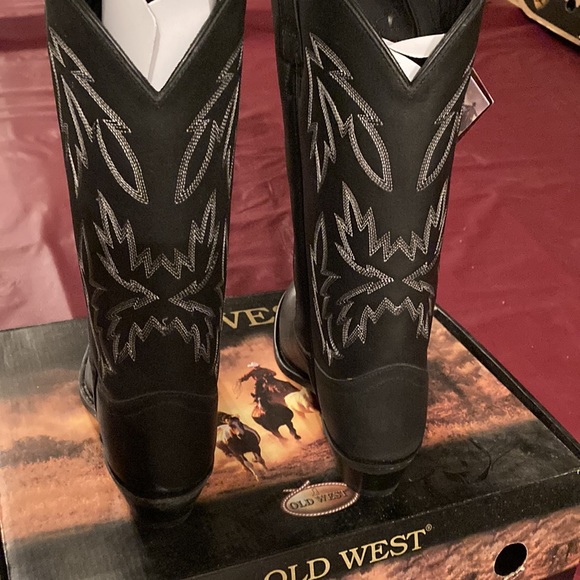 NEW-Old West Ladies Western Boots size 9 1/2 M - Picture 3 of 5